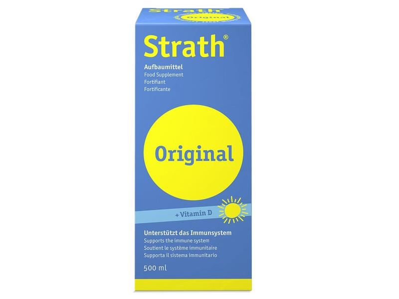 Strath Original   Vitamin D 500 ml Aufbaumittel mit Kräuterhefe und Vitamin D