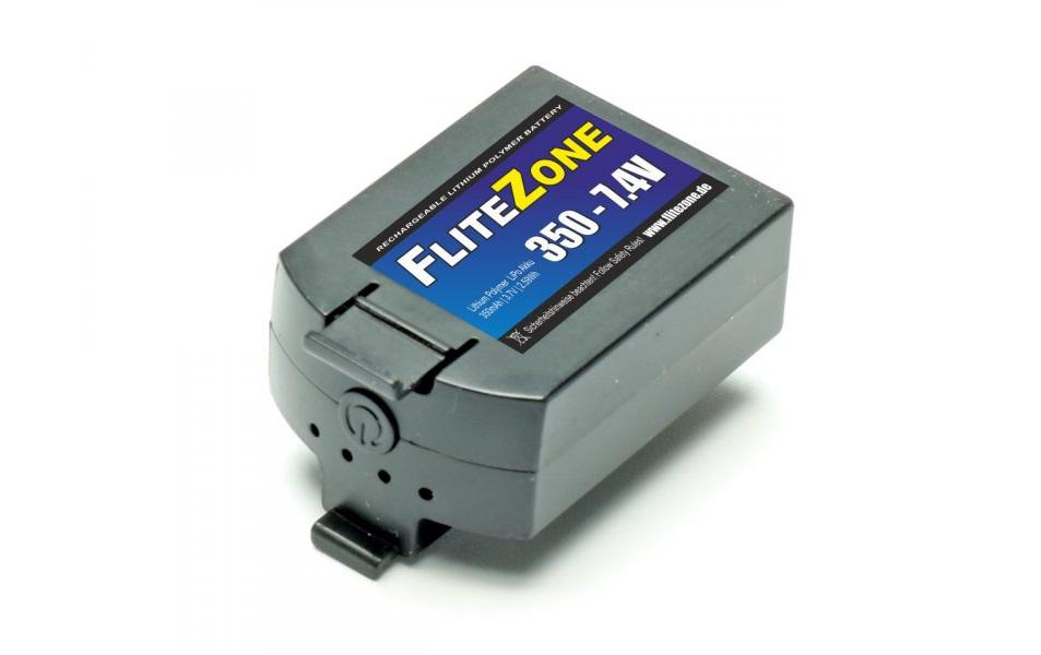 RC-Akku LiPo 350 mAh 7.4 V Bo105Ersatzakku zu Flitezone Bo 105 Heli