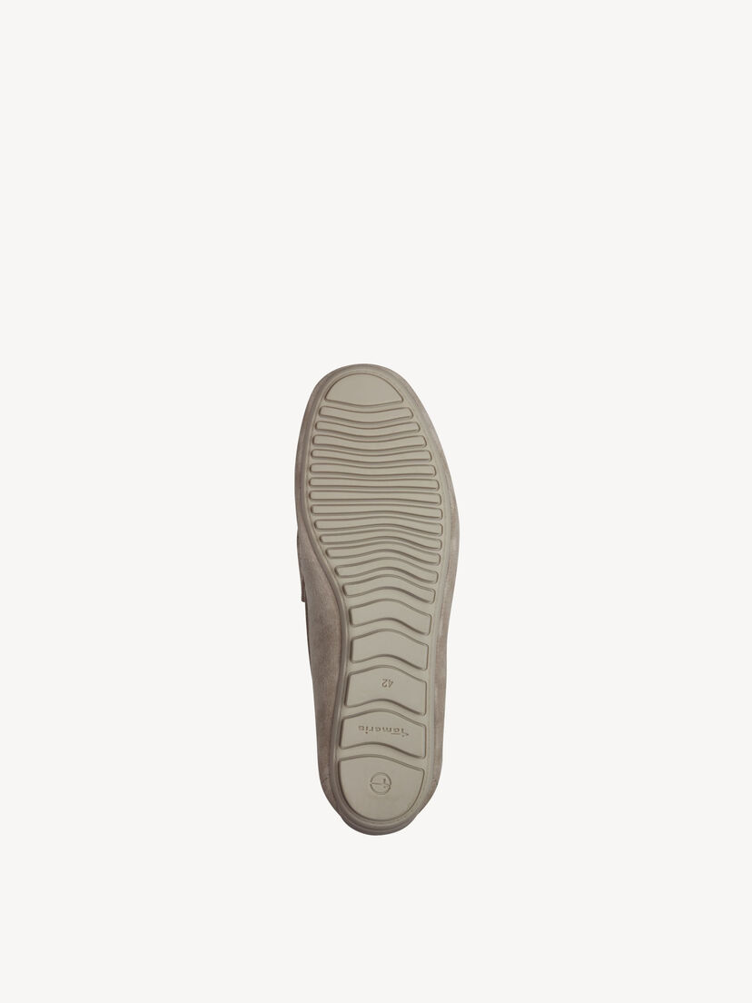 Leren Instappers - beige