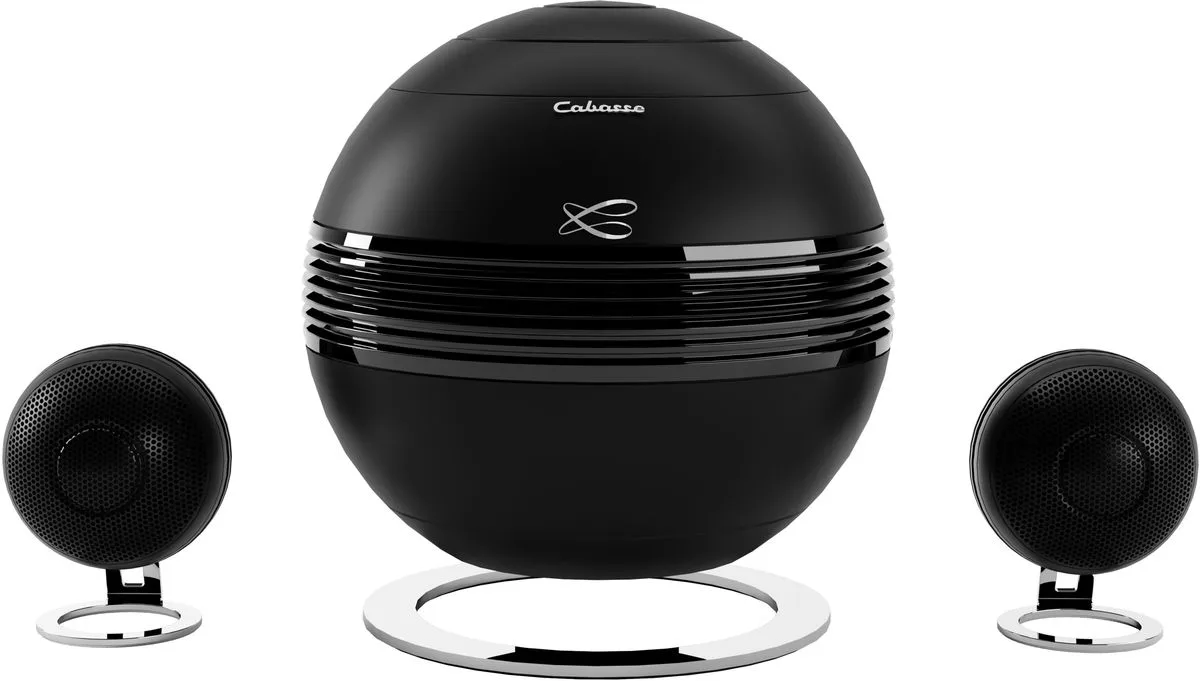 Cabasse The Pearl Keshi 2.1 System Noir laqué Enceintes connectées