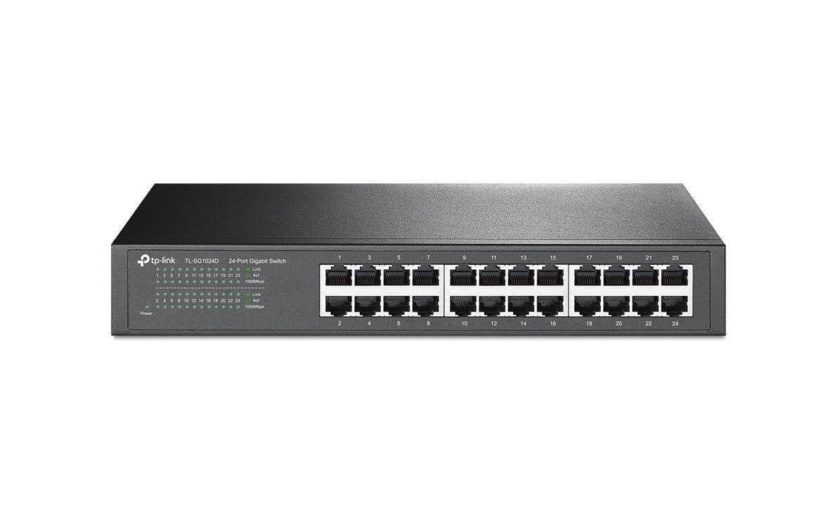 Switch TL-SG1024D 24 Port24-Port-Gigabit-Desktop/Rackmount-Switch