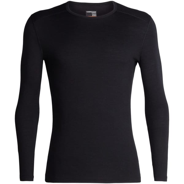 T-shirt thermique ICEBREAKER 200 OASIS LS CREWE BLACK