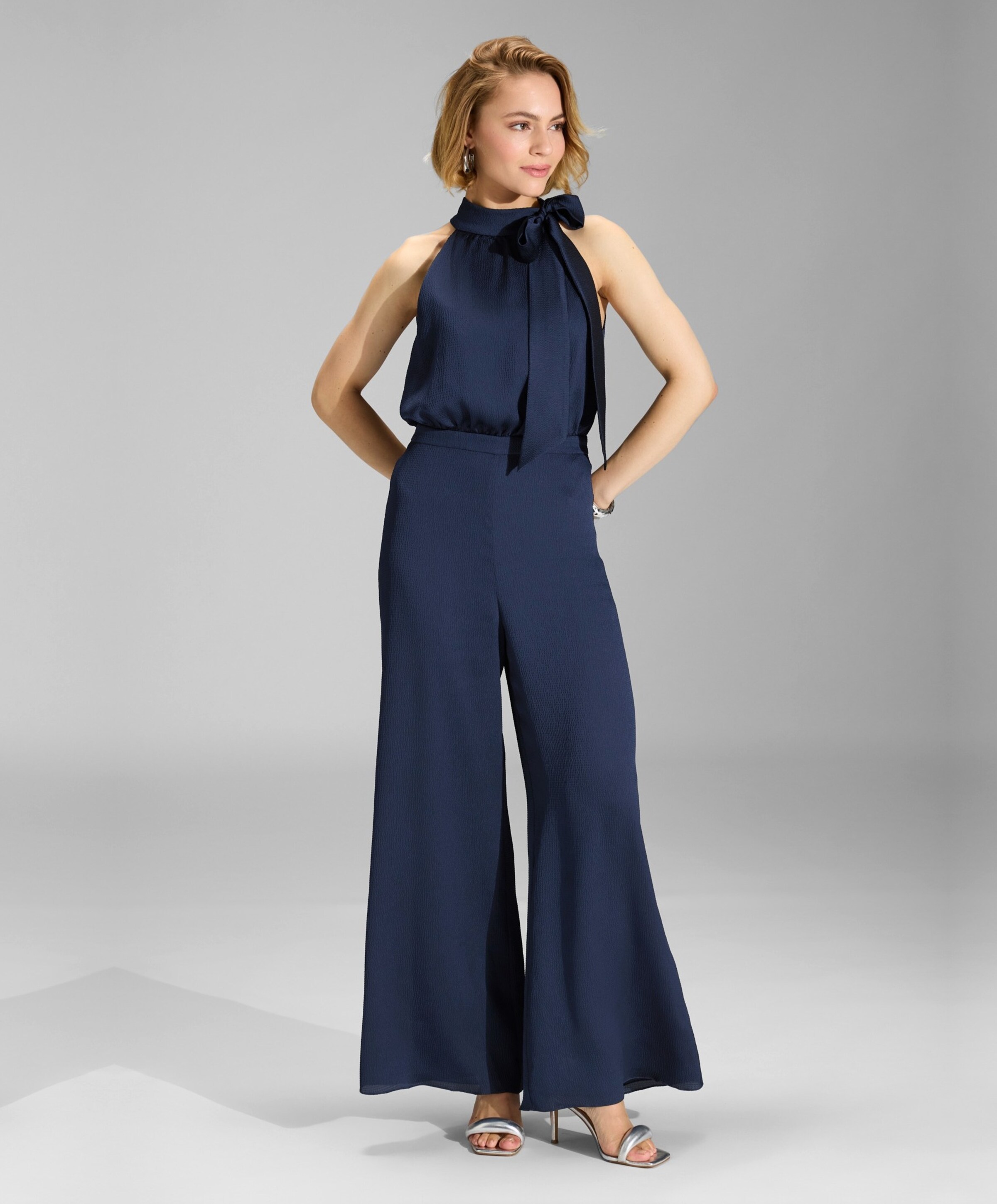 Swing dames jumpsuit blauw