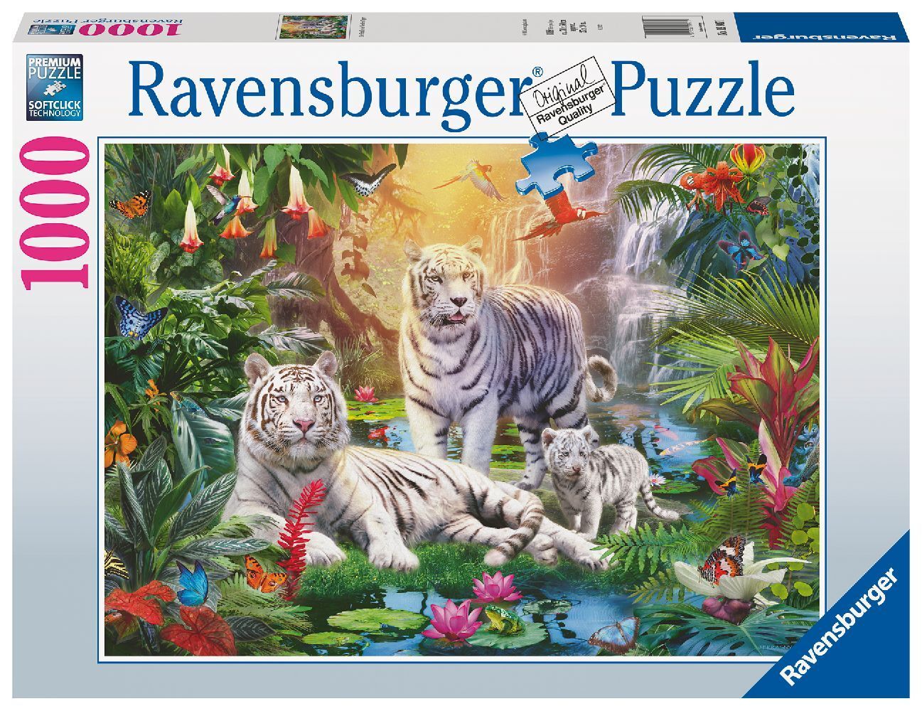 Die Familie der Weißen Tiger