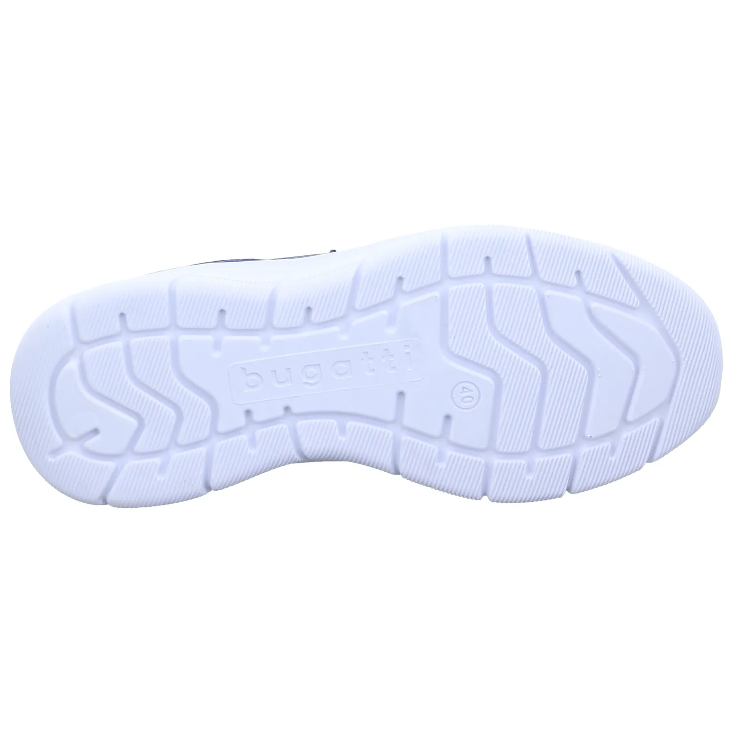 BUGATTI SHOES Halbschuhe Sneaker Blau Synthetik