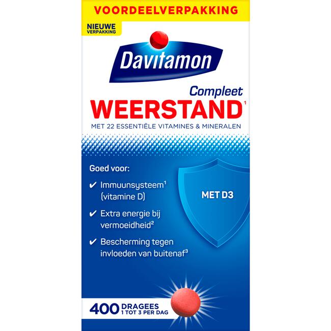 Davitamon Compleet Weerstand Vitamine C & D tabletten