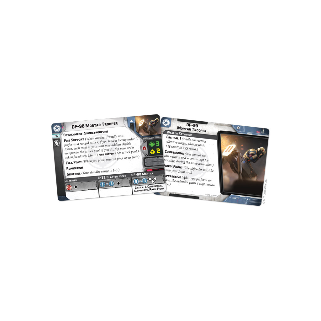 Star Wars : Légion - Shoretroopers Impériaux