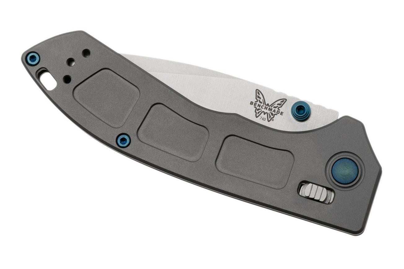 Benchmade Mini Narrows 743 CPM-20CV, Gray Titanium, zakmes