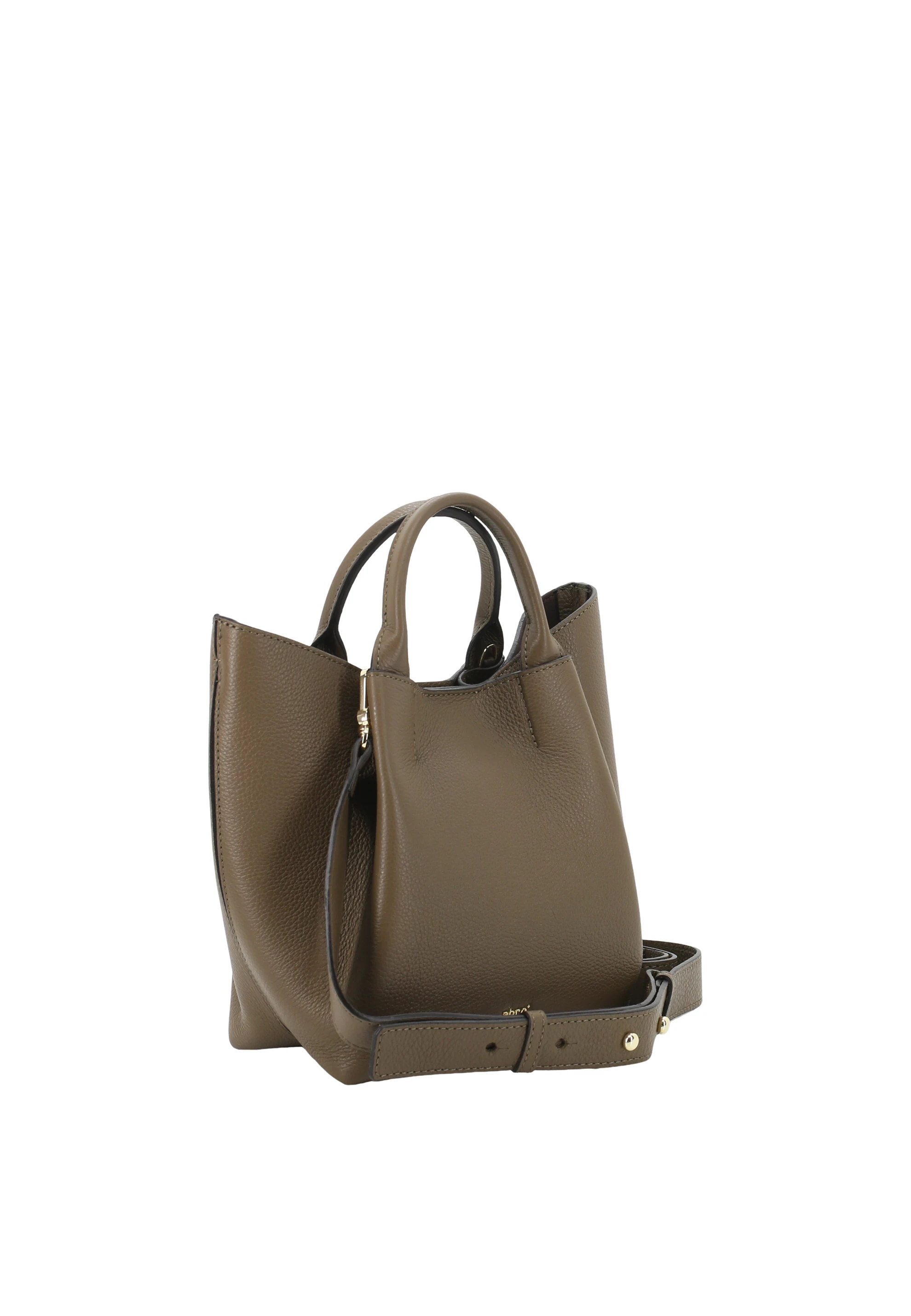 Shopper ESSENTIAL small Leather Agave Standard