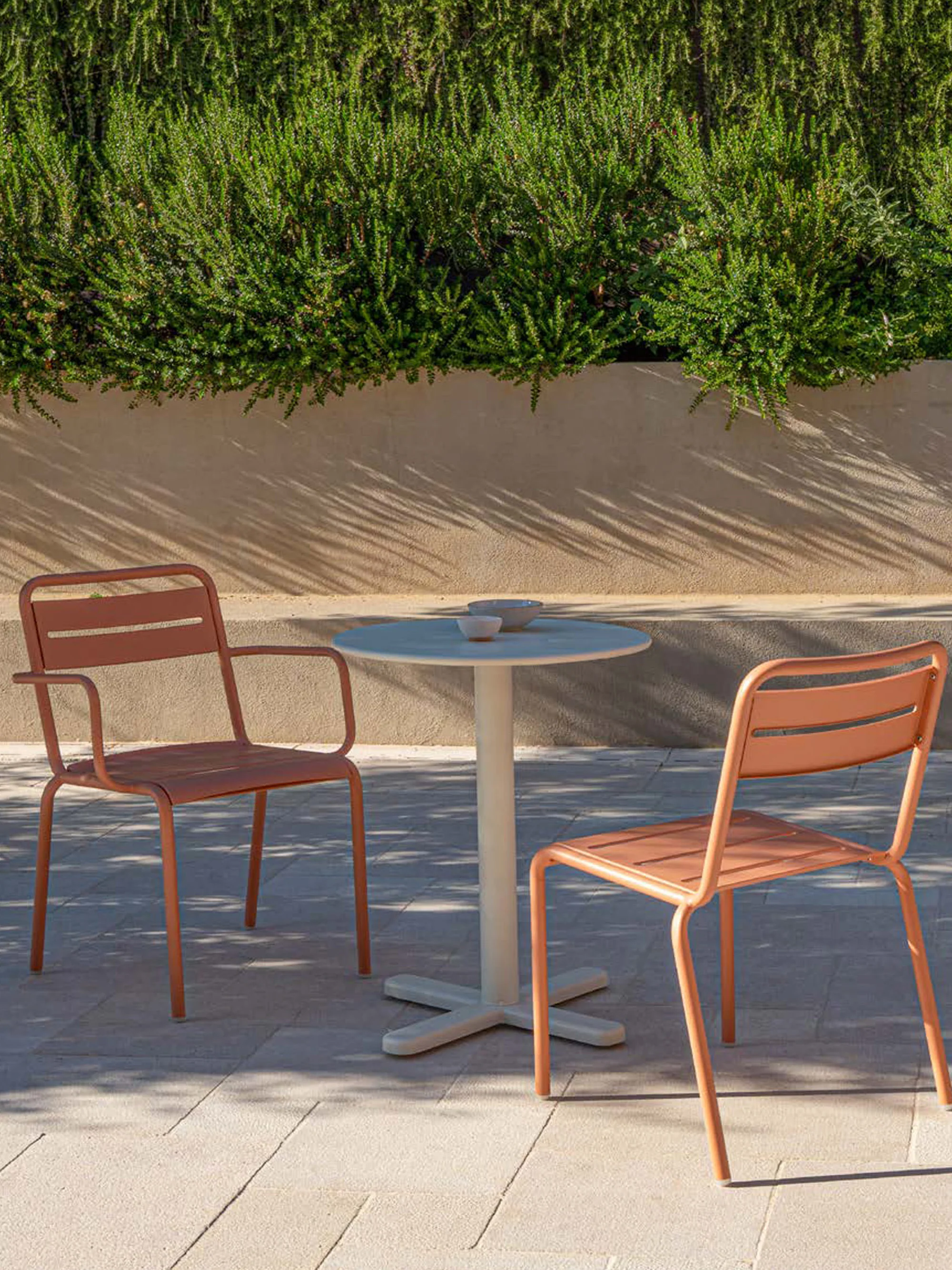 Stapelbare tuinstoelen Star, 2-delig