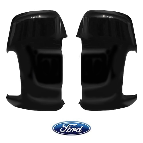 Coques rétros HTD Noires Ford Transit 6 après 2014