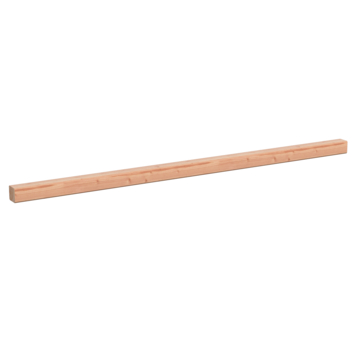 Tuinpaal vierkant Douglas ca. 6,5 x 6,5 cm, lengte ca. 180 cm