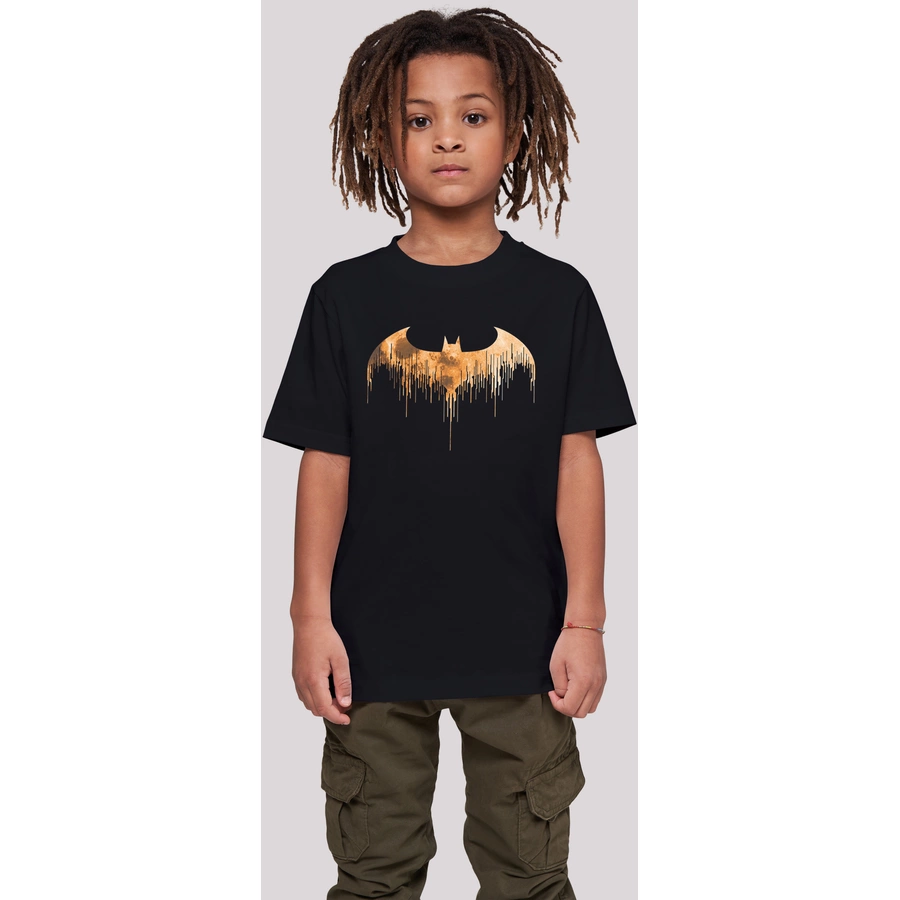 F4NT4STIC T-Shirt DC Comics Batman Arkham Knight Halloween Moon Logo schwarz