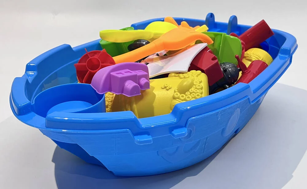 TABLE BATEAU SABLE ET EAU