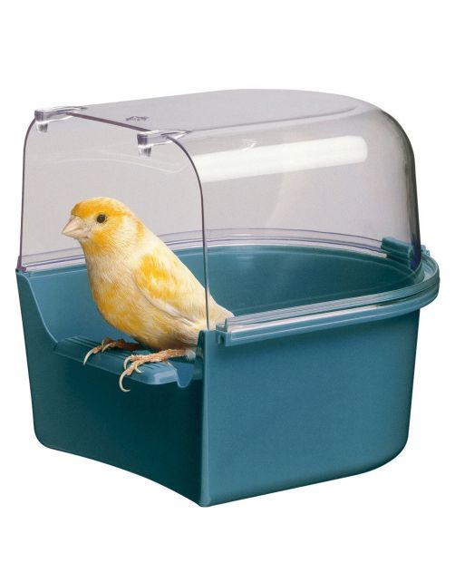 Ferplast Badhuis Trevi 4405 - Vogelverblijven - 14x15.7x13.8 cm Assorti