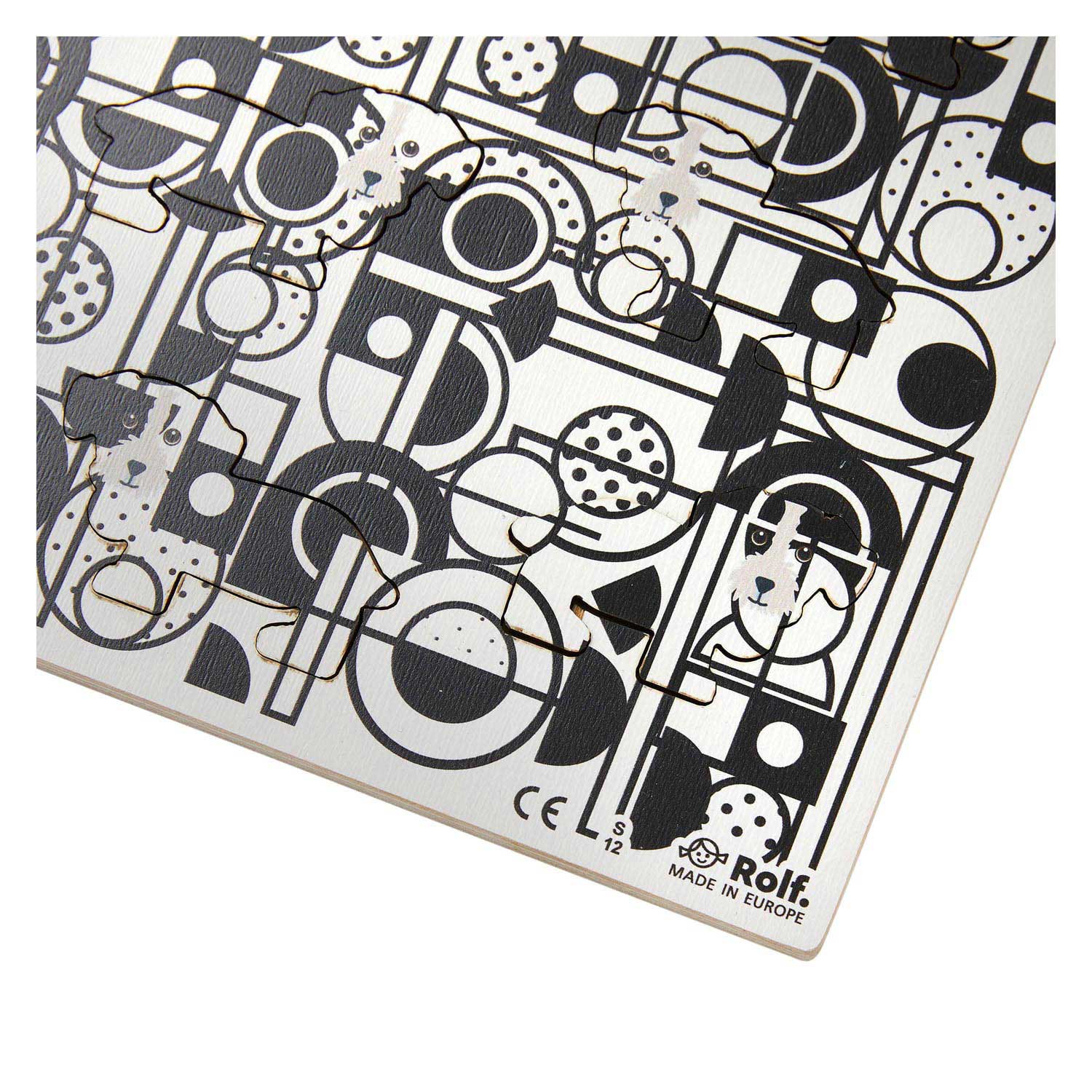 Rolf - Houten Legpuzzel Dierenfamilie, 20st.