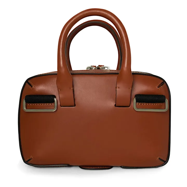 10.03.53 Mini Brief-case  | Cognac