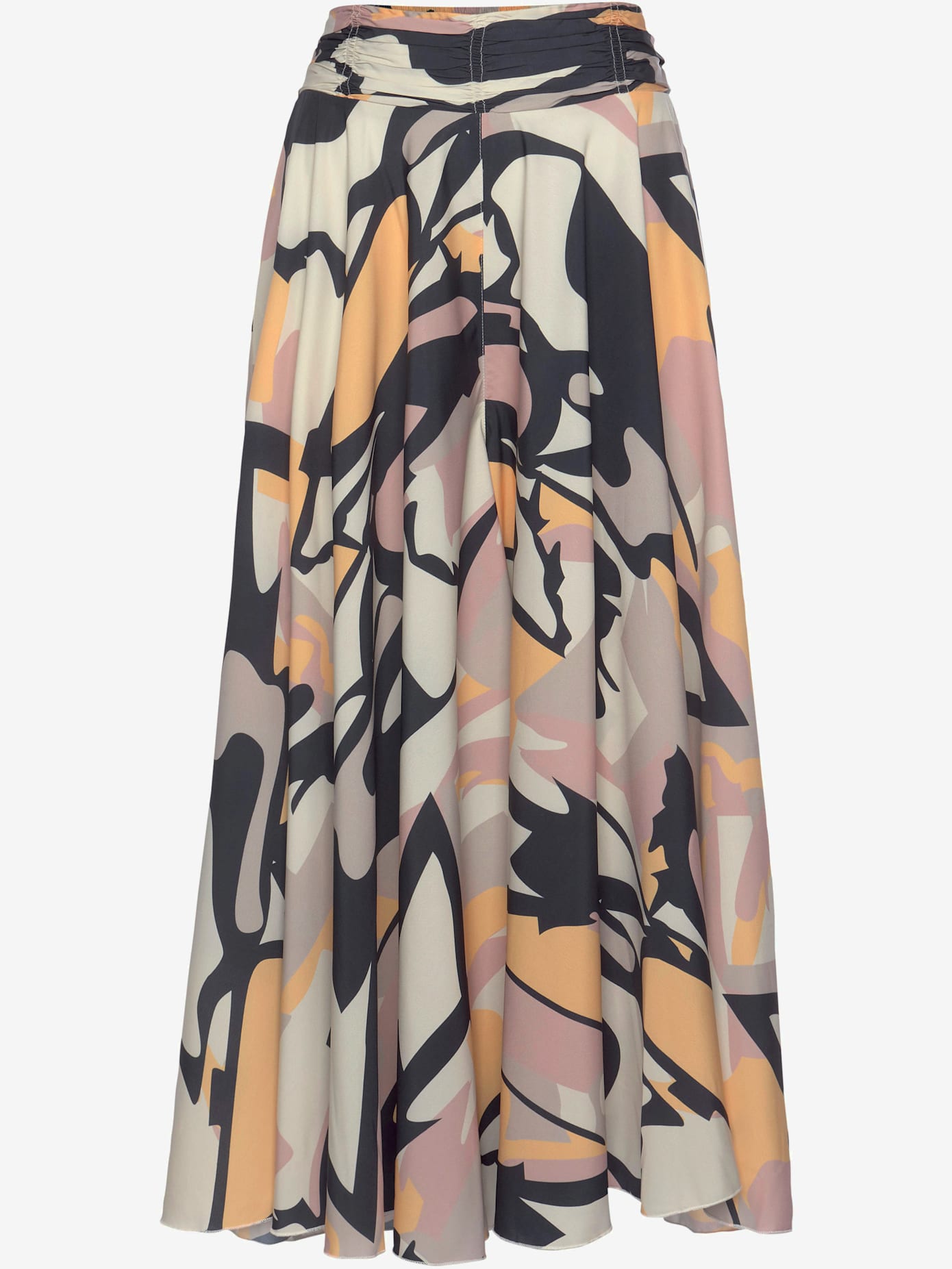 Jupe-culotte jambes extra-larges, style jupe