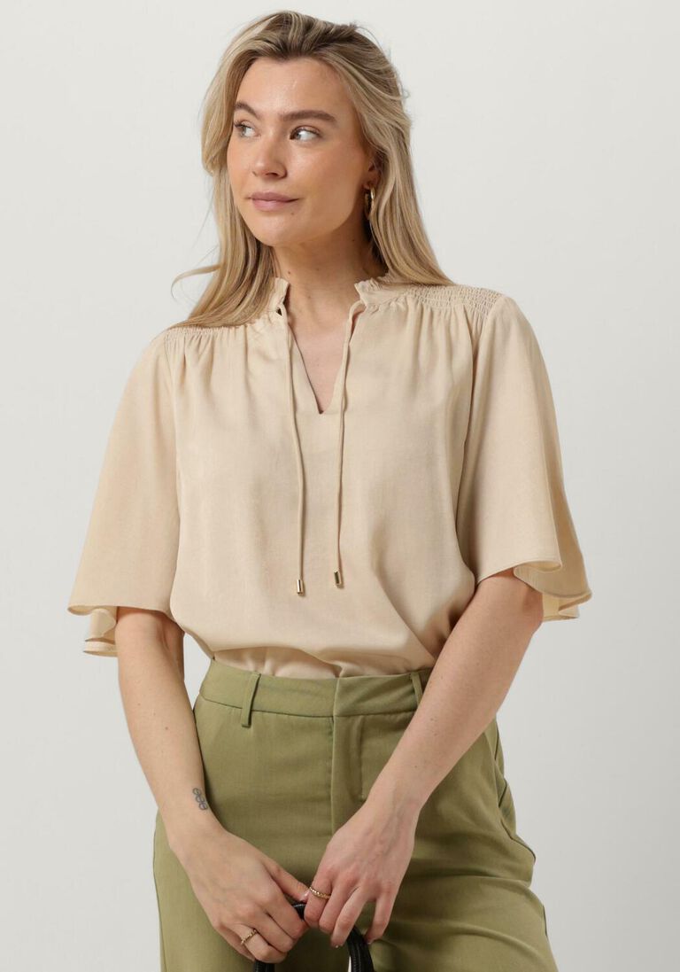 FREEBIRD beige freebird blouse wv-wash-satin-vis-23-1.1