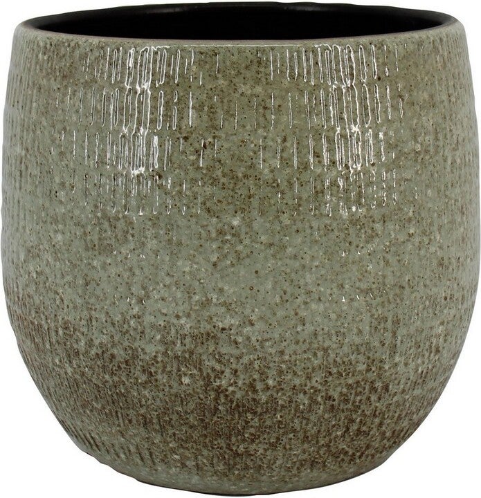 Bela Arte bloempot Olivier groen D 39 H 36 cm