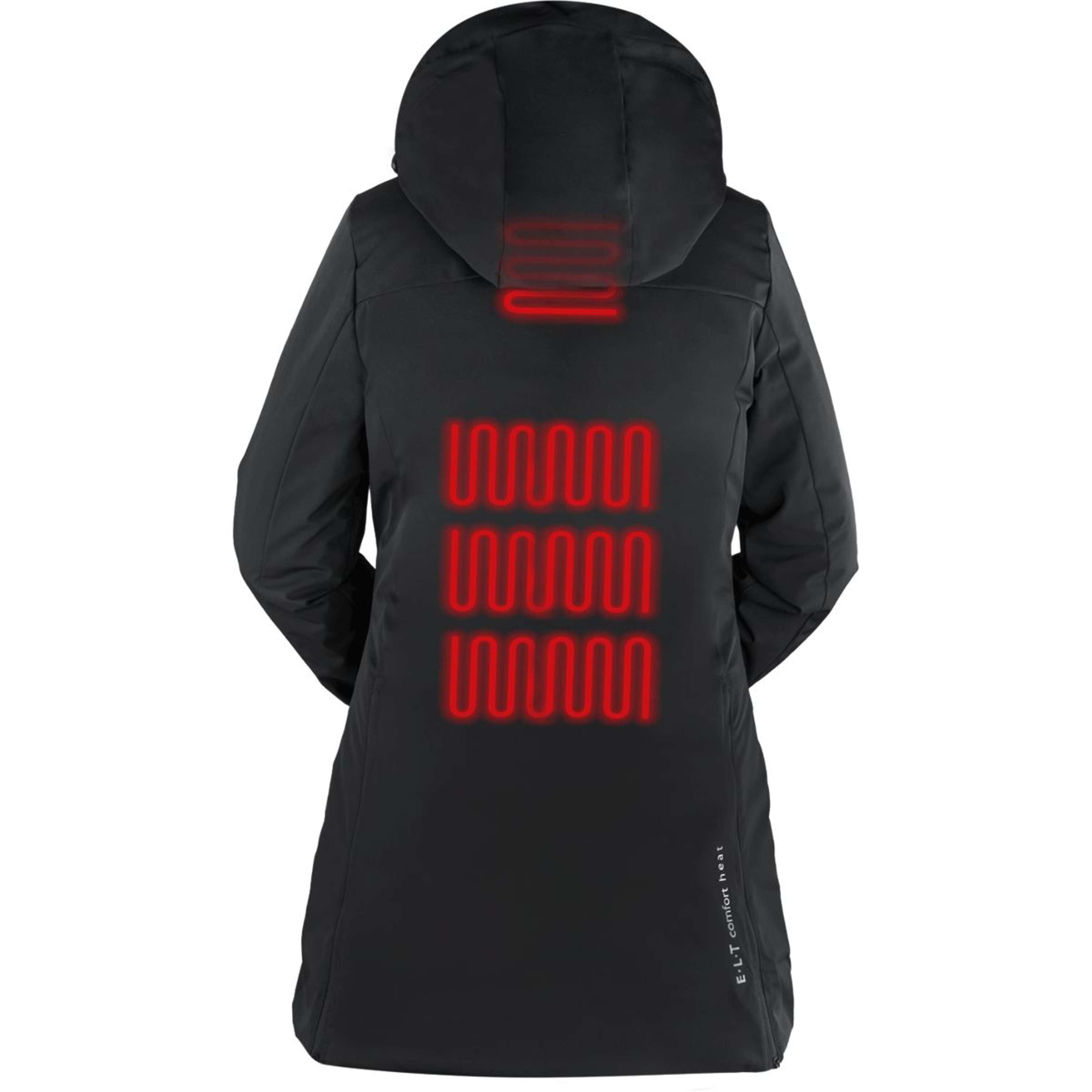 ELT Verwarmde Jas Heated Comfort Zwart
