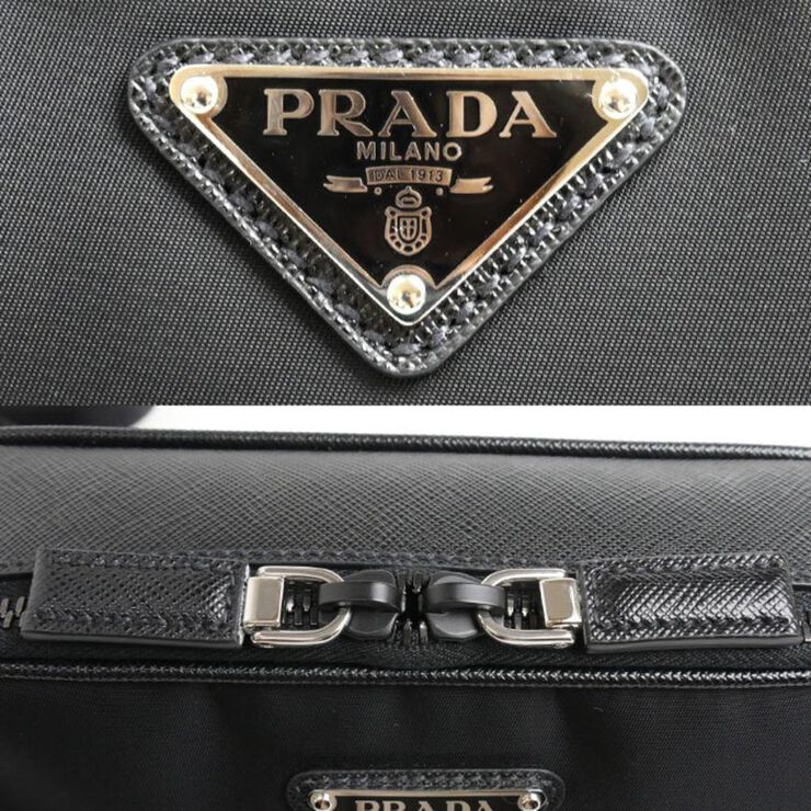 Prada Vintage Prada Crossbody Bag Black