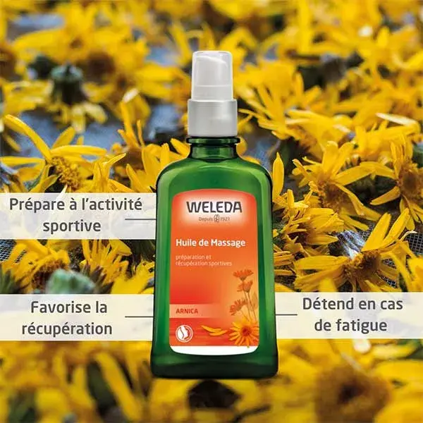 Óleo de Massagem Orgânico de Arnica Weleda 100ml