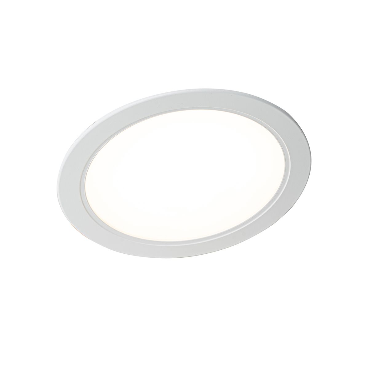 Inbouwspot wit 14,5 cm incl. LED 3-staps dimbaar in kelvin met dimswitch - Stephanie