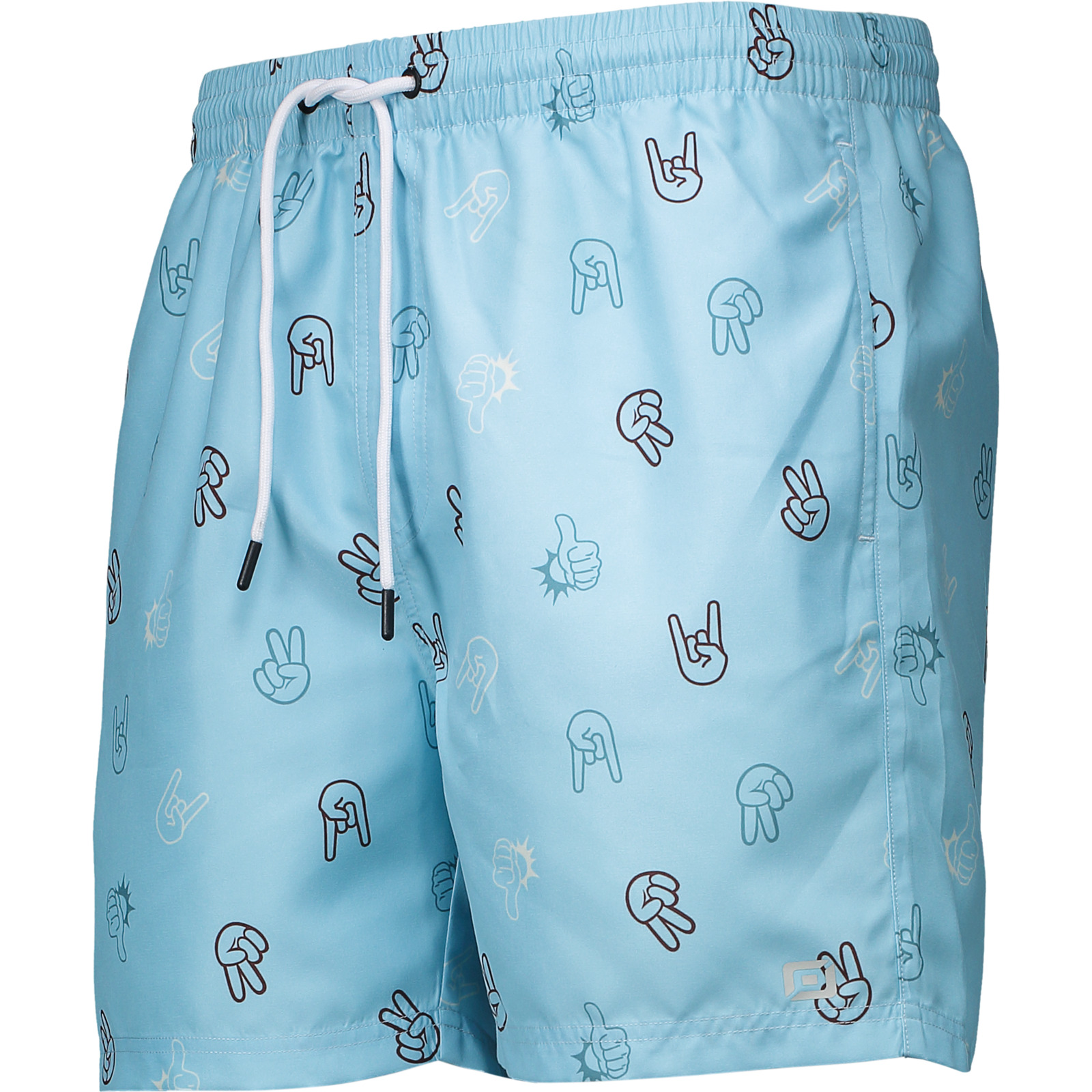 Belowzero Herren-Badeshorts George L, schwarz