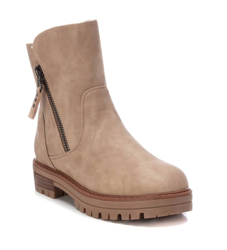 Botas infantis Xti 150658 cor taupe