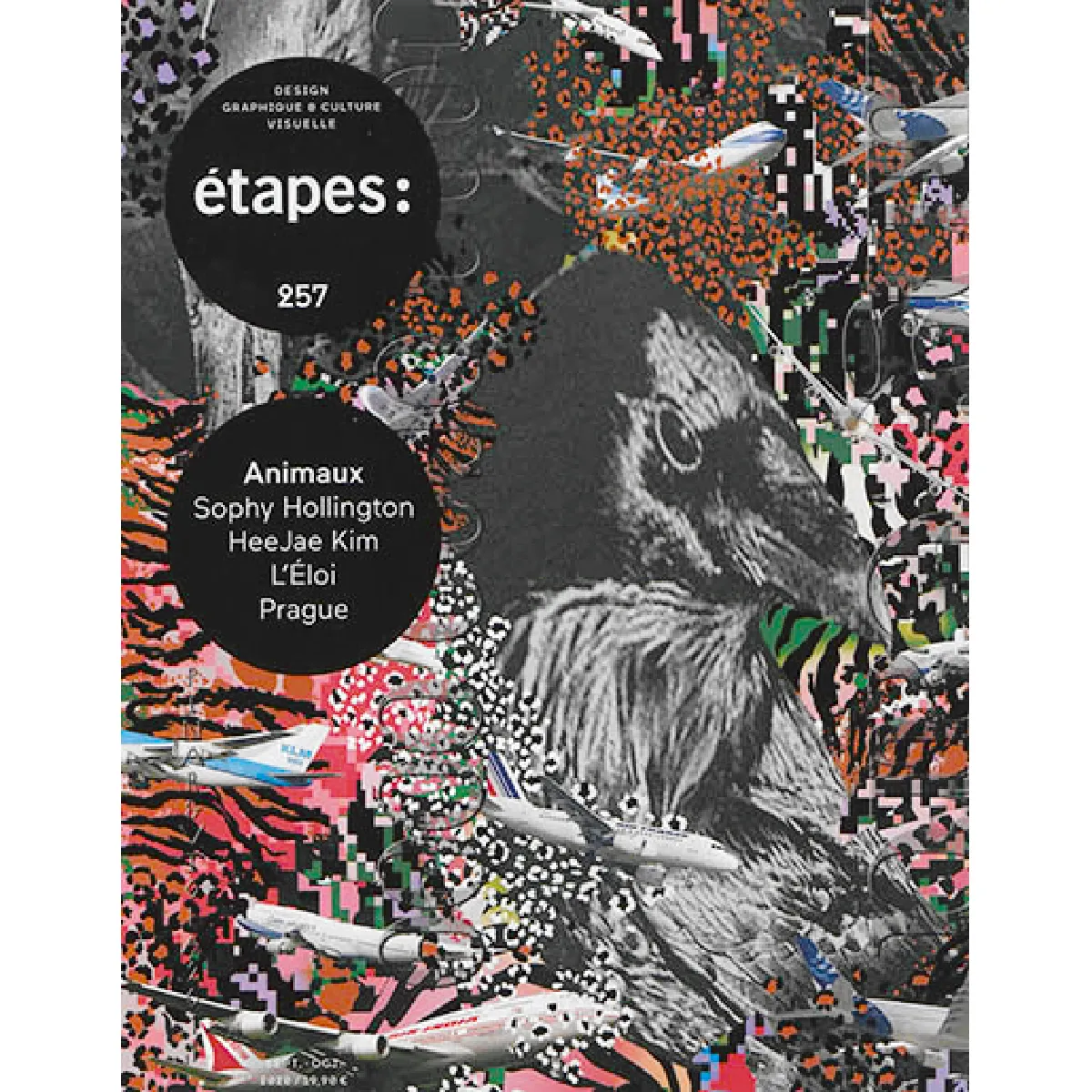 Etapes : design graphique & culture visuelle, n° 257. Animaux : Sophy Hollington, HeeJae Kim, L'Eloi, Prague · Occasion