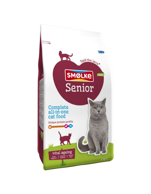 Smolke Cat Senior Kip&Lam&Vis - Kattenvoer
