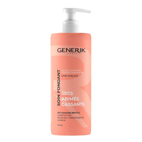 Soin fondant cheveux secs abîmés cassants Générik 150ML