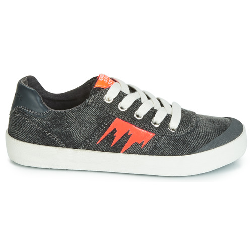 Geox - J KILWI BOY - Gris / Orange