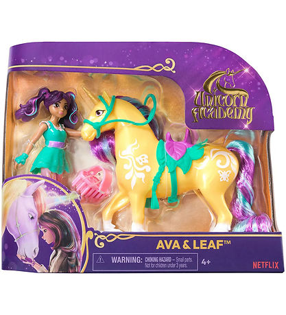 Unicorn Academy Spielfiguren - 13,5 cm - Ava & Leaf