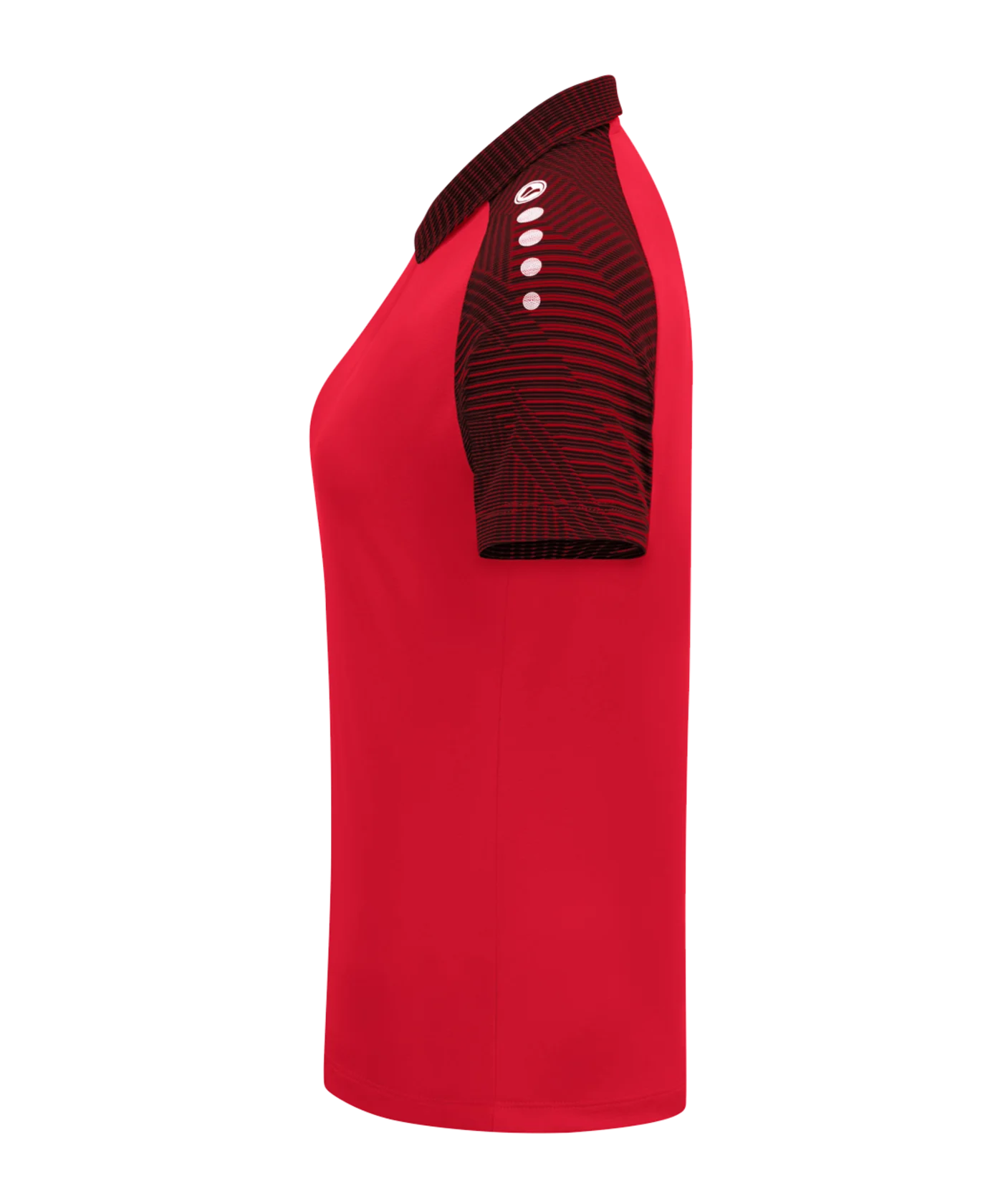 JAKO Performance Poloshirt Damen Rot Schwarz F101