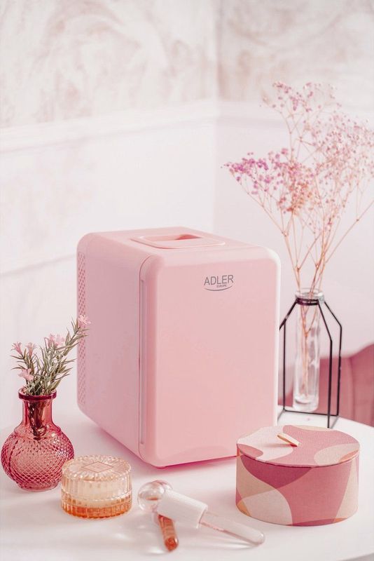 Adler AD 8084 - Mini koelkast - 4 liter - Pink