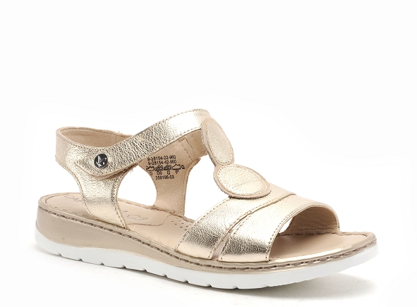 Caprice nu pieds plats femme 28154 or