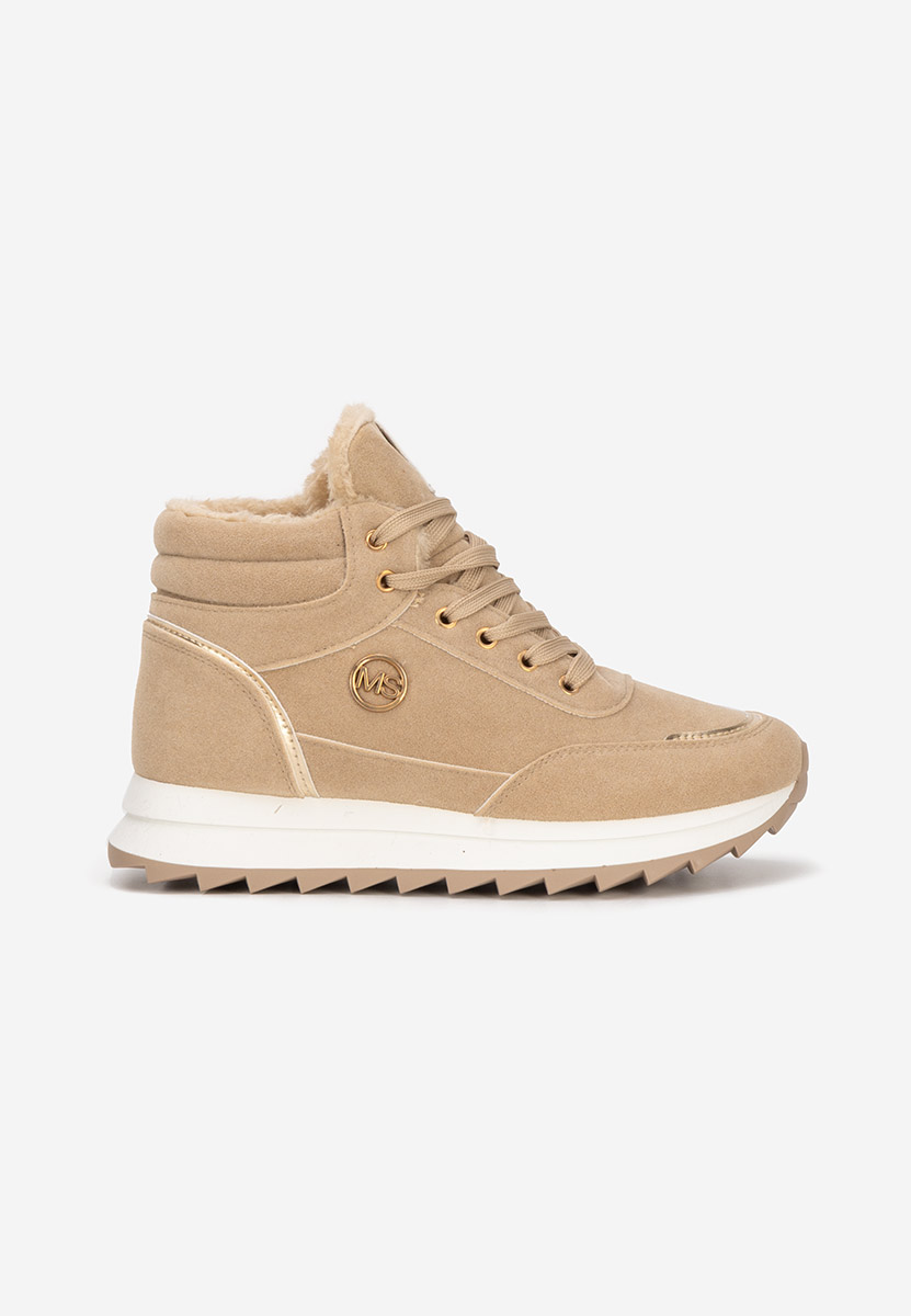 Baskets d'hiver pour femmes kaki Noira