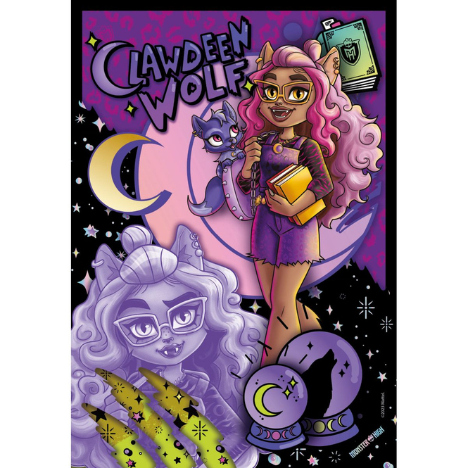 Monster High - Sarg Puzzle - Clawdeen Wolf - 150 Teile