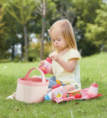 Hape Spiellebensmittel - 12 Teile - Picknickkorb