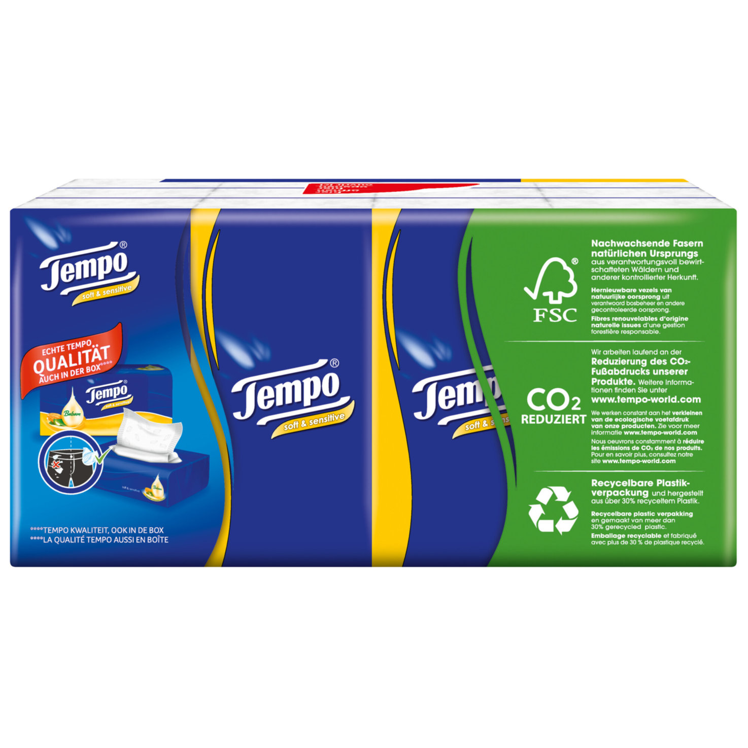 Tempo soft & sensitive Softpack 12x9 Tücher