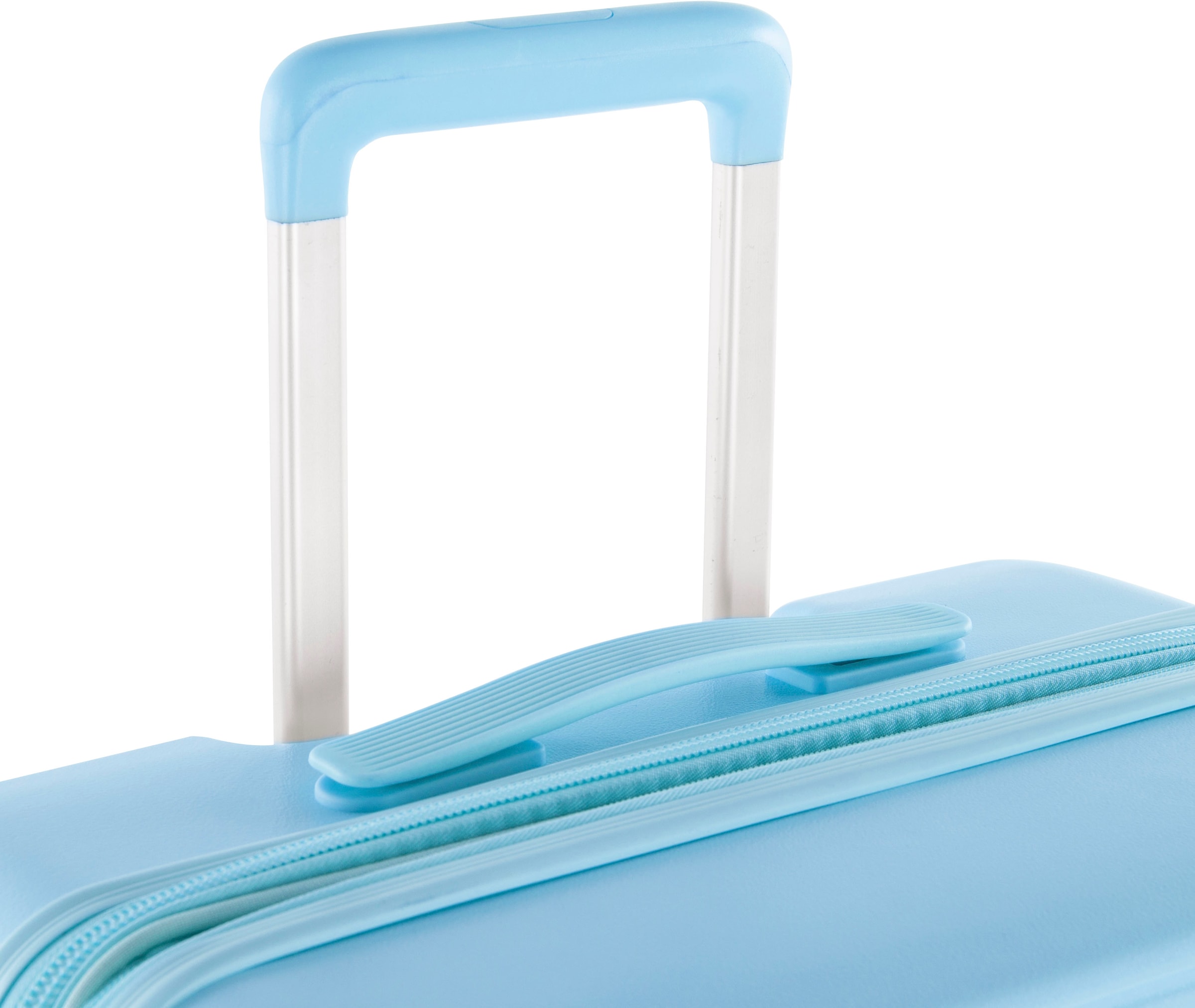 Heys Hartschalen-Trolley »Pastel, in verschiedenen Farben und Grössen« 42 l 4 Rollen Heys x Joachim Llambi Handgepäck-Koffer TSA Schloss Volumenerweiterung