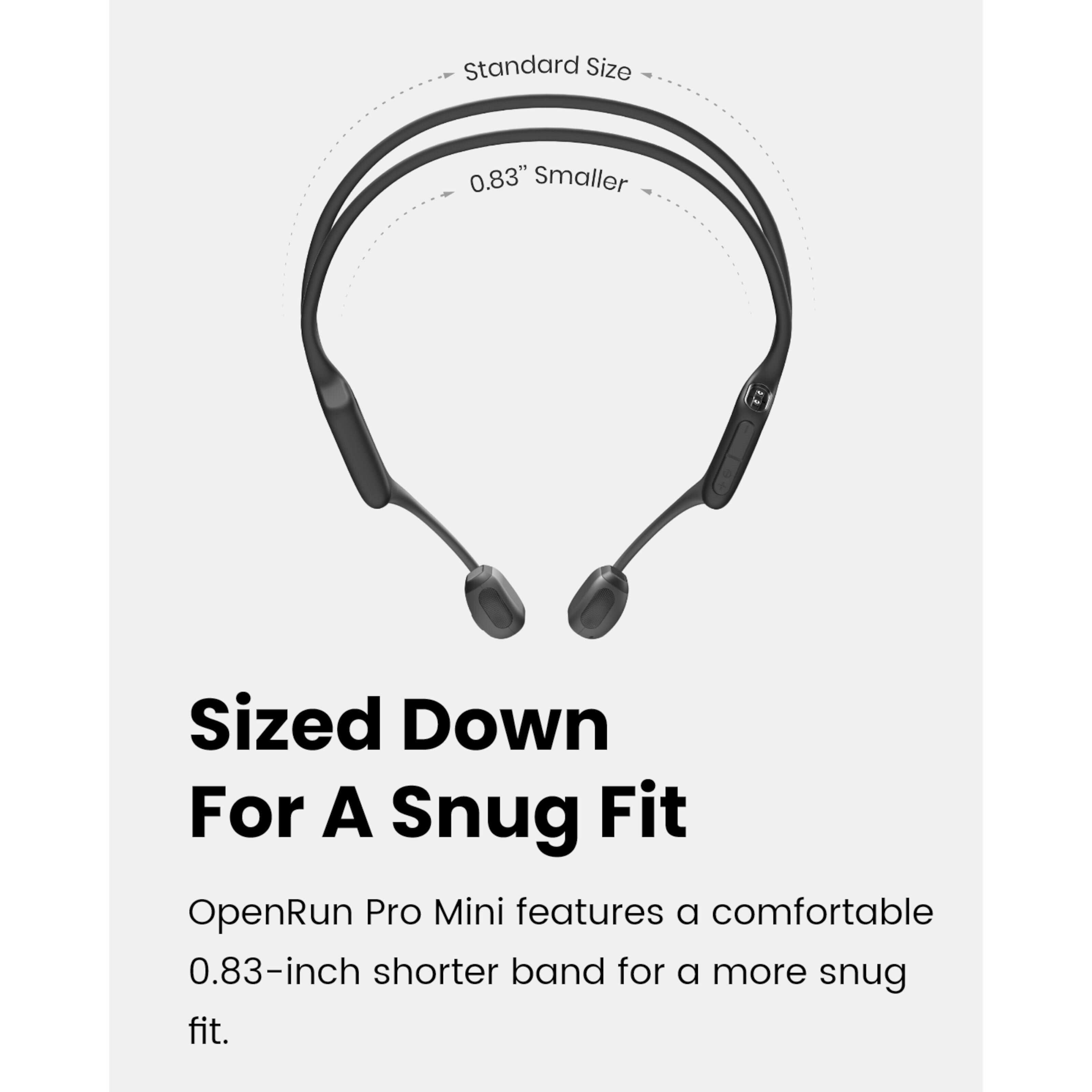 Shokz OpenRun Pro Mini Trådløse hodetelefoner