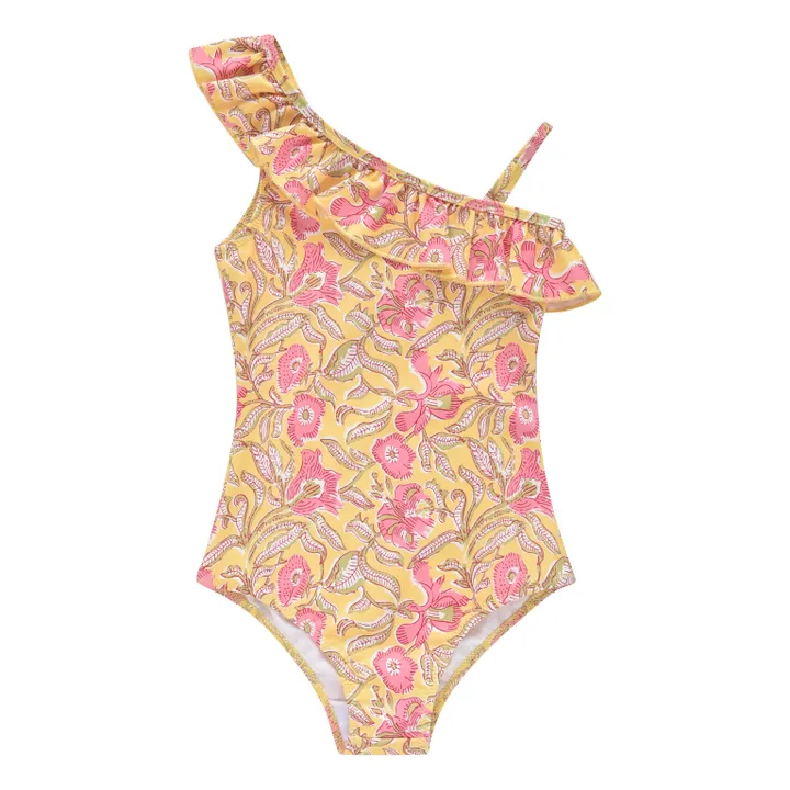 Louise Misha Maillot de Bain 1 Pièce Polyamide Recyclé Audrey | Jaune