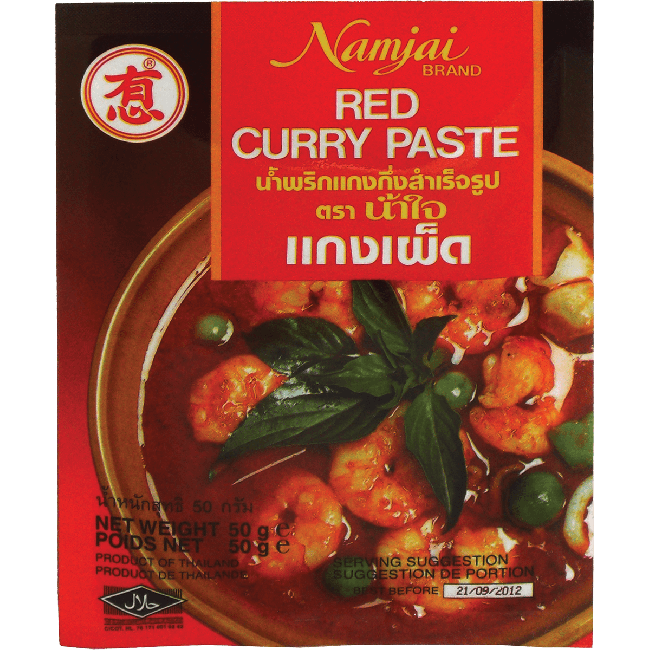 Namjai Curry Paste Red 50g