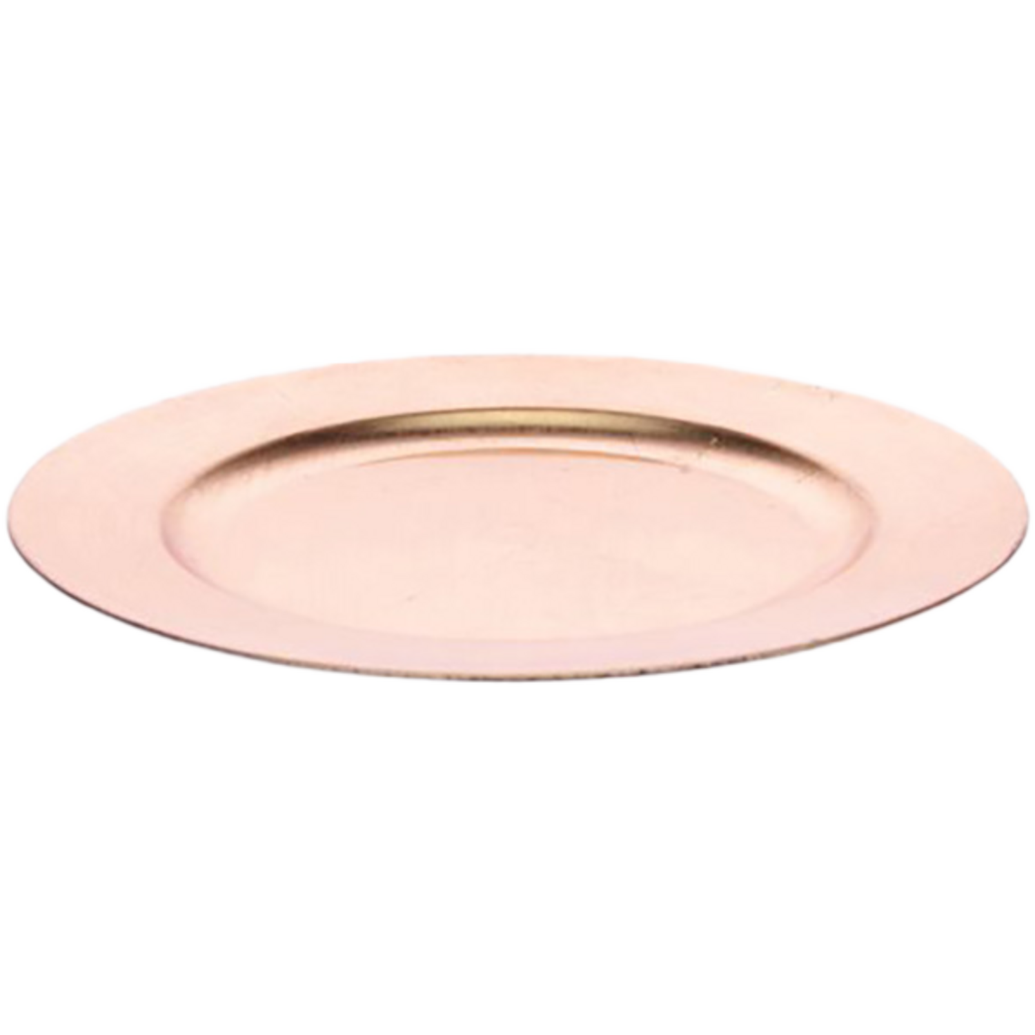 Decoratie bord, Ø33mm, rond, PE, goud