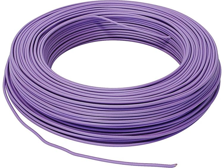 STEFFEN T-Draht 1.5 mm2 Violette 20 m T-Draht