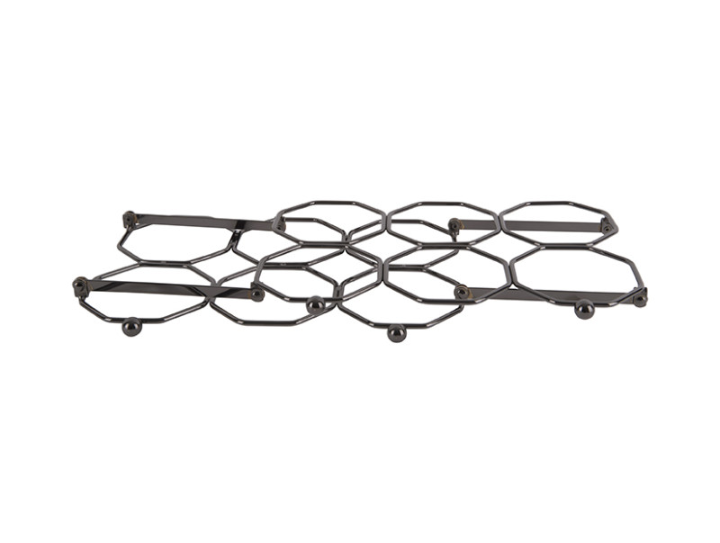 Wine Rack Honeycomb PT3474GD Gold