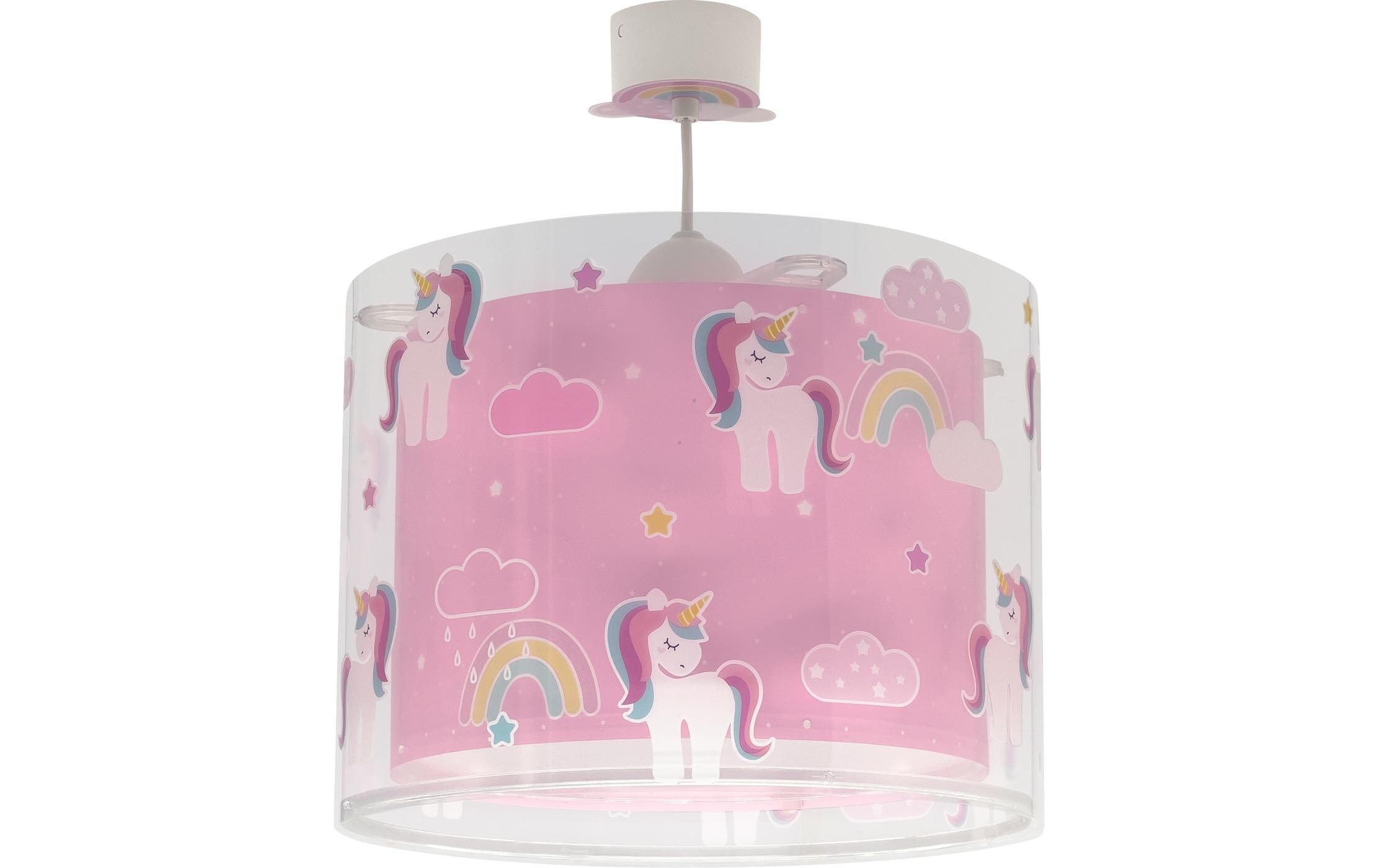 Hängelampe UnicornsPendelleuchte mit Doppelschirm für Kinderzimmer